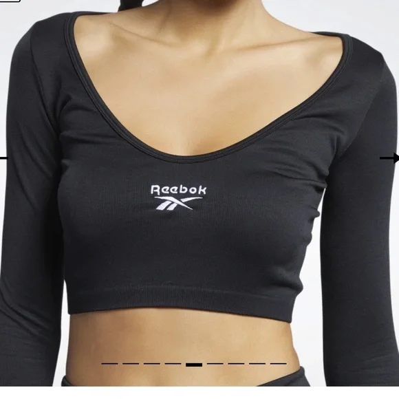 Size S | NWT REEBOK CLASSICS LONG SLEEVE SHIRT - Picture 4 of 12